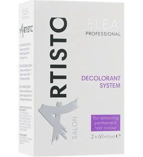 ELEA ARTISTO Система для видалення кольору з волосся ARTISTO DECOLORANT SYSTEM 120мл ELEA07 фото