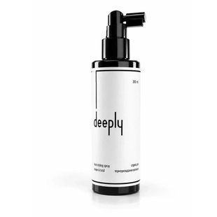 Спрей для термоукладання волосся deeply heat styling spray shape & hold 200 мл deeply47 фото